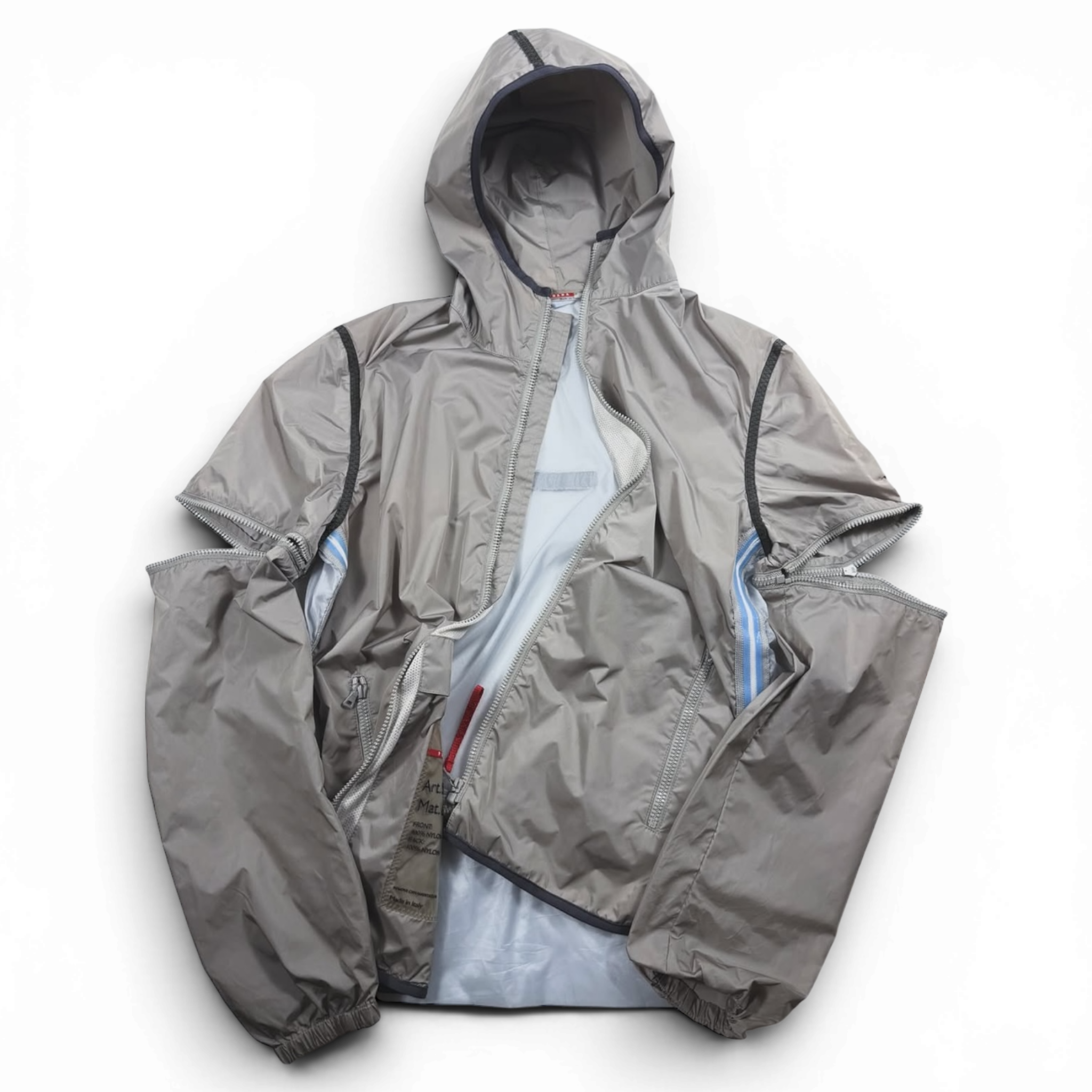 SS2000 PRADA Sport Sheer Nylon Jacket Spring Summer 2000 – 45SLOPE