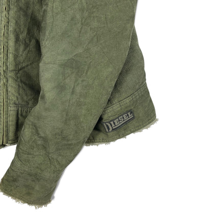 DIESEL Corduroy Boa Jacket