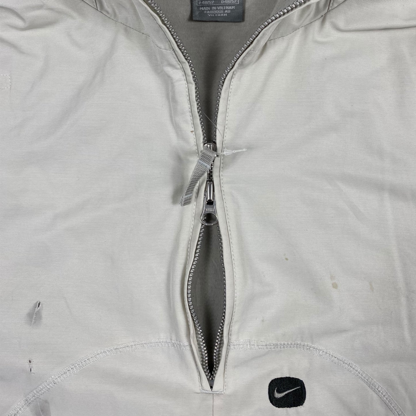 2000s NIKE half-zip pullover vest