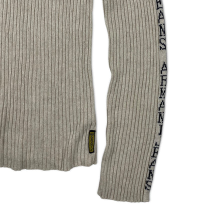 long-sleeved striped cardigan sweater Armani Jeans