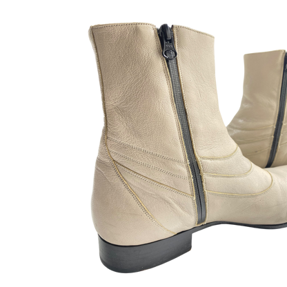 Emporio Armani Leather boots Made in Italy