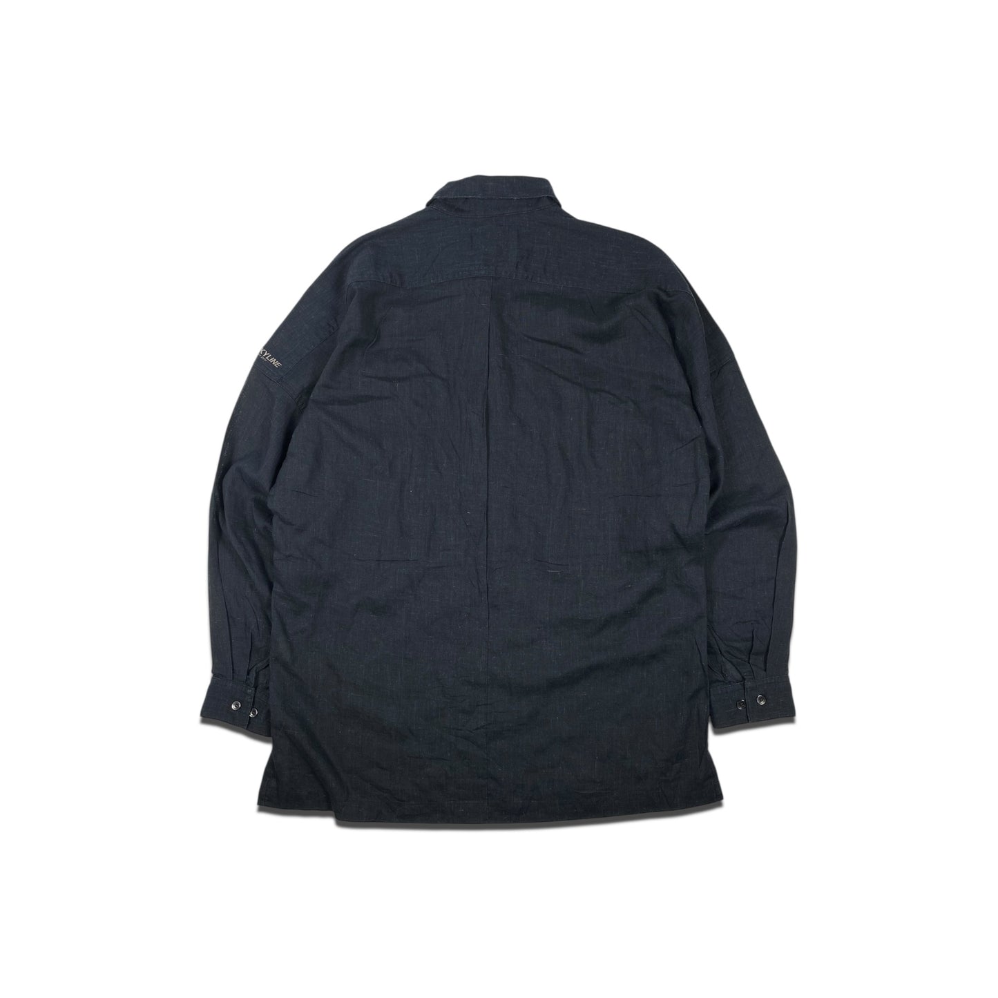 Issey Miyake Skyline Long Sleeve Pullover Shirt