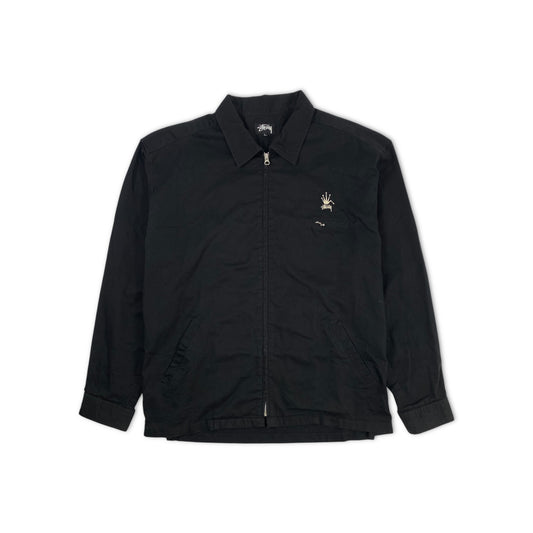 80s Stussy Crown Zip Work Jacket