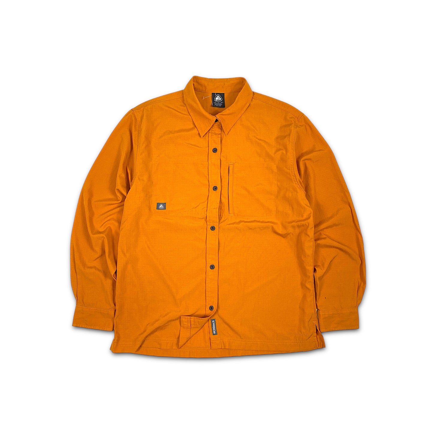 Nike ACG Ripstop Orange Long Sleeve Shirts