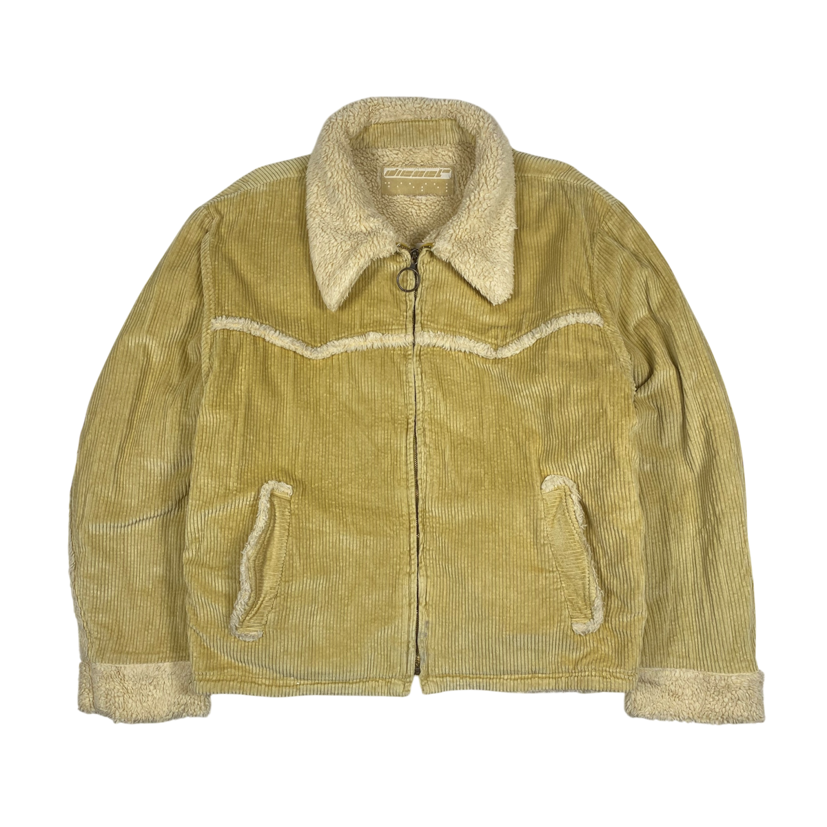 DIESEL Corduroy Boa Jacket