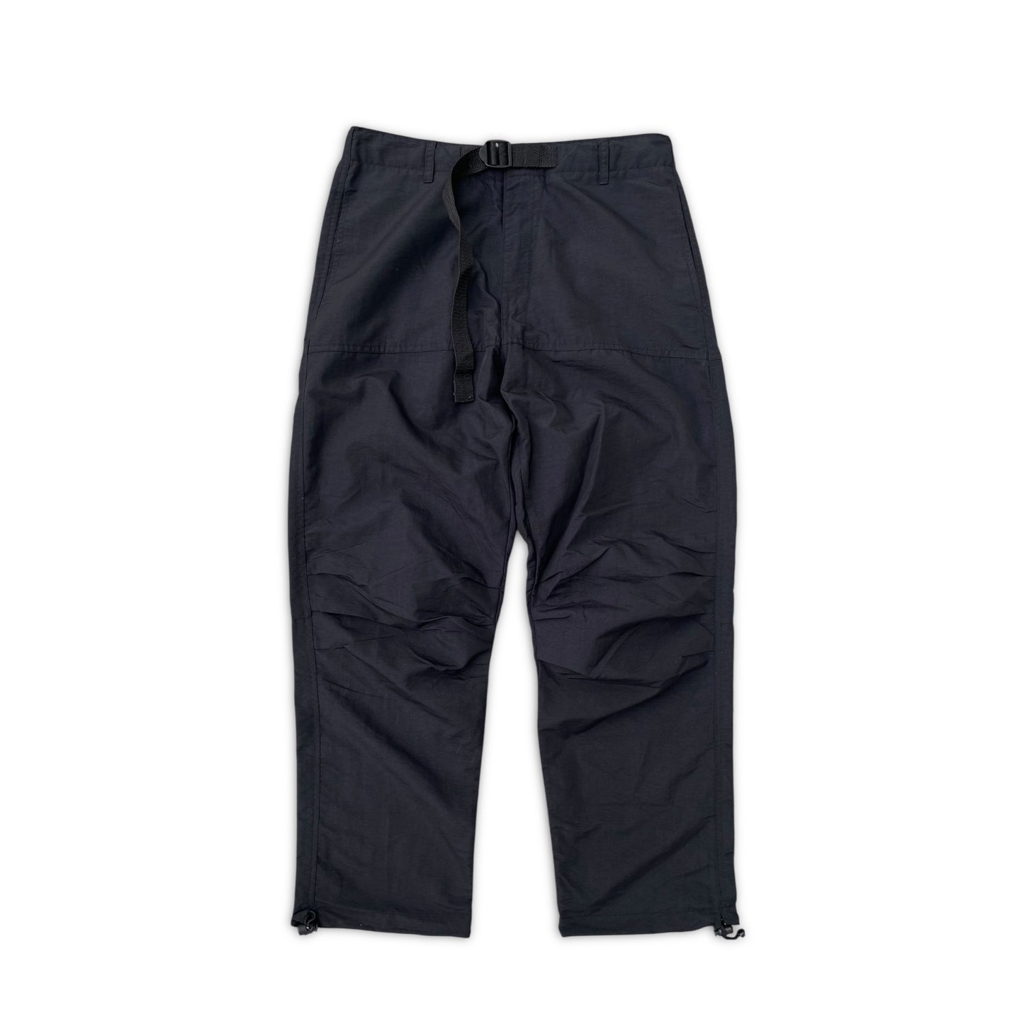 STÜSSY COTTON TROUSERS - BLACK