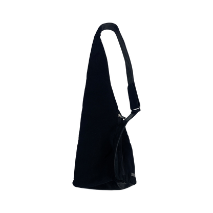 Armani Jeans Crossbody Bag Black Canvas
