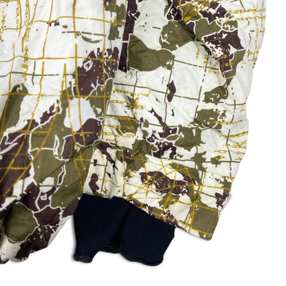 OAKLEY 00s World Map Print attack ski jacket