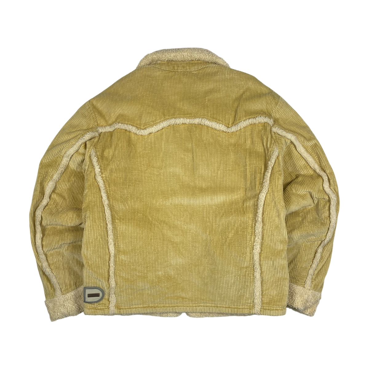 DIESEL Corduroy Boa Jacket