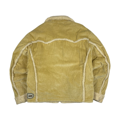DIESEL Corduroy Boa Jacket
