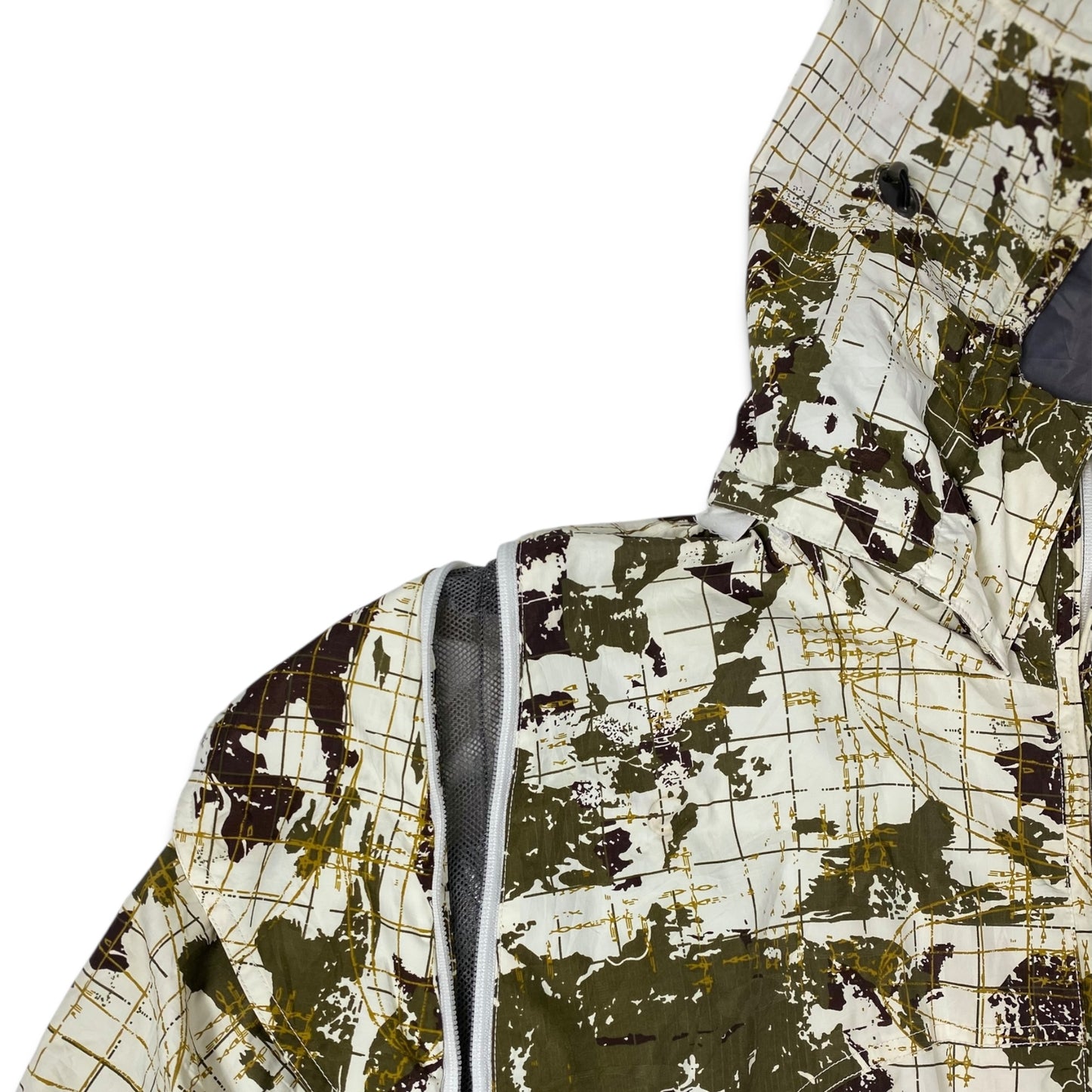 OAKLEY 00s World Map Print attack ski jacket
