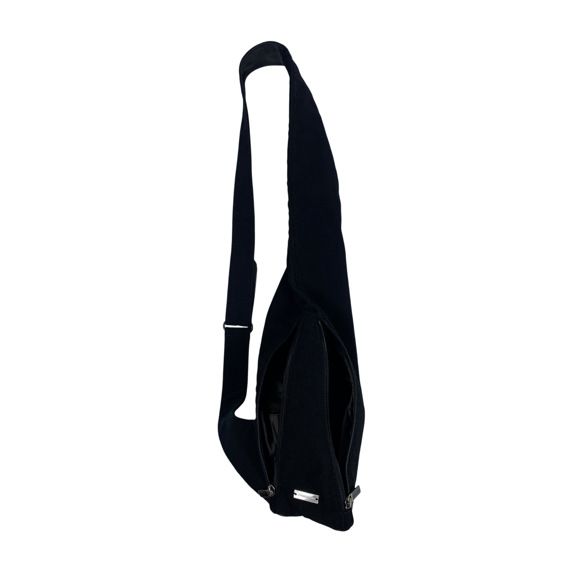 Armani Jeans Crossbody Bag Black Canvas