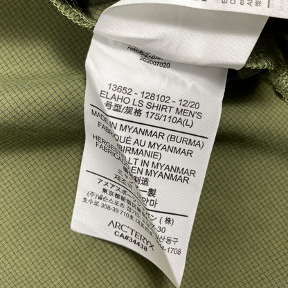 Arcteryx Eloha Ls Shirt Men