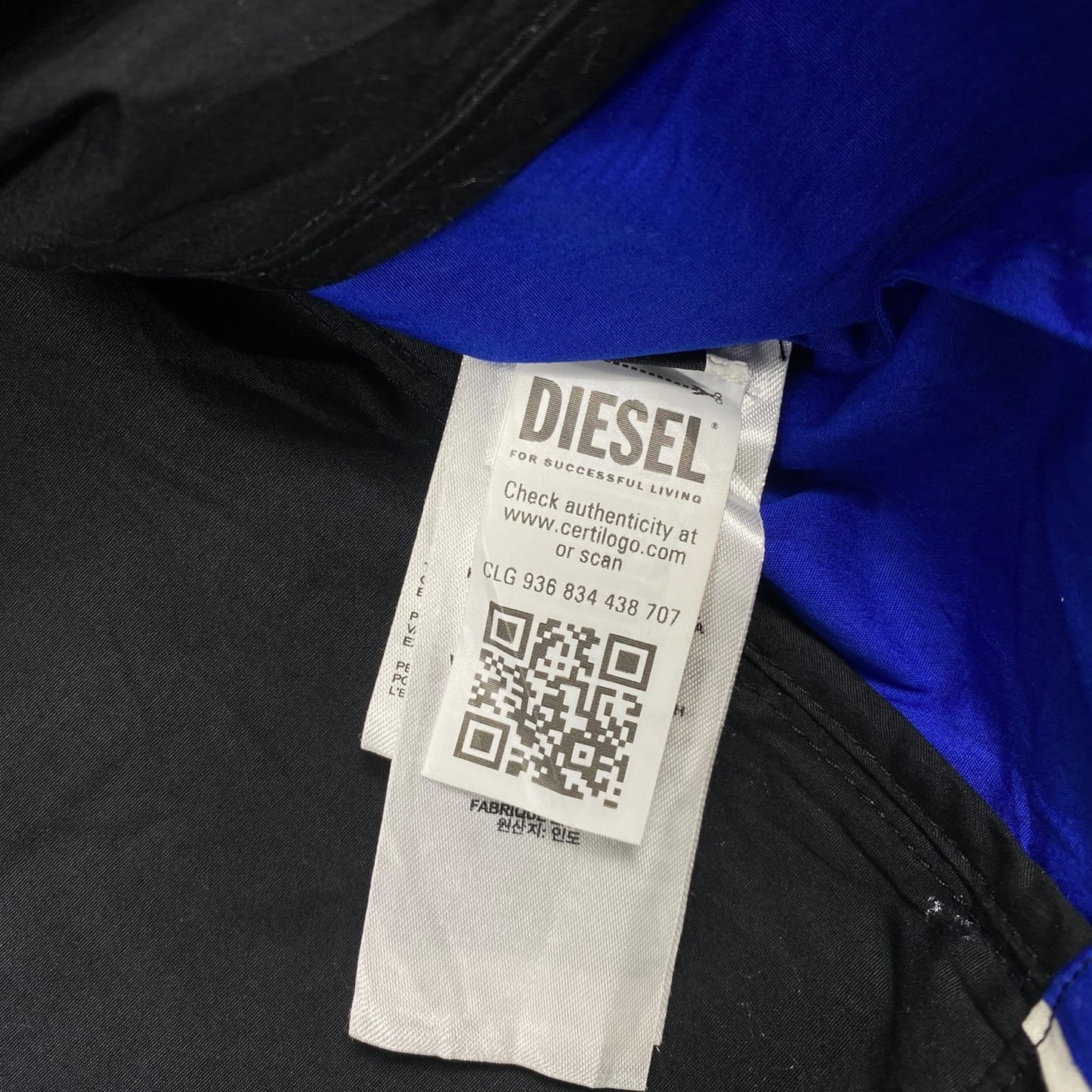 Diesel Creed-Block Long-Sleeve Shirt