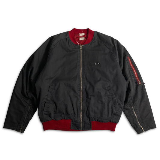Vintage Oakley Bomber Jacket reversible