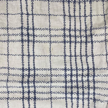 Giorgio Armani zip-up flannel plaid shirt jacket