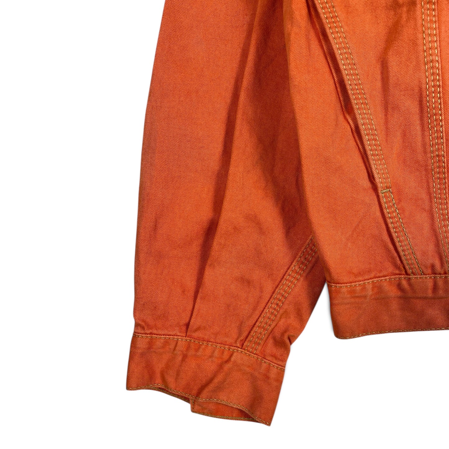 Diesel Industry Trucker Jacket With Corduroy Collar