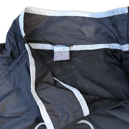 00s Black Nike Shox Logo Center Jacket