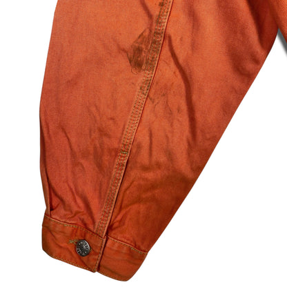 Diesel Industry Trucker Jacket With Corduroy Collar