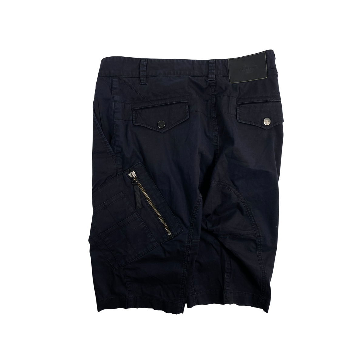 Helmut Lang Cargo Zipper Shorts Skinny
