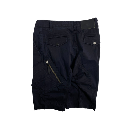 Helmut Lang Cargo Zipper Shorts Skinny