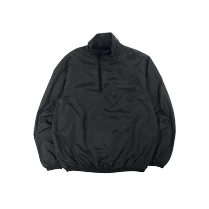 DKNY Black Quarter-Zip Windbreaker Jacket