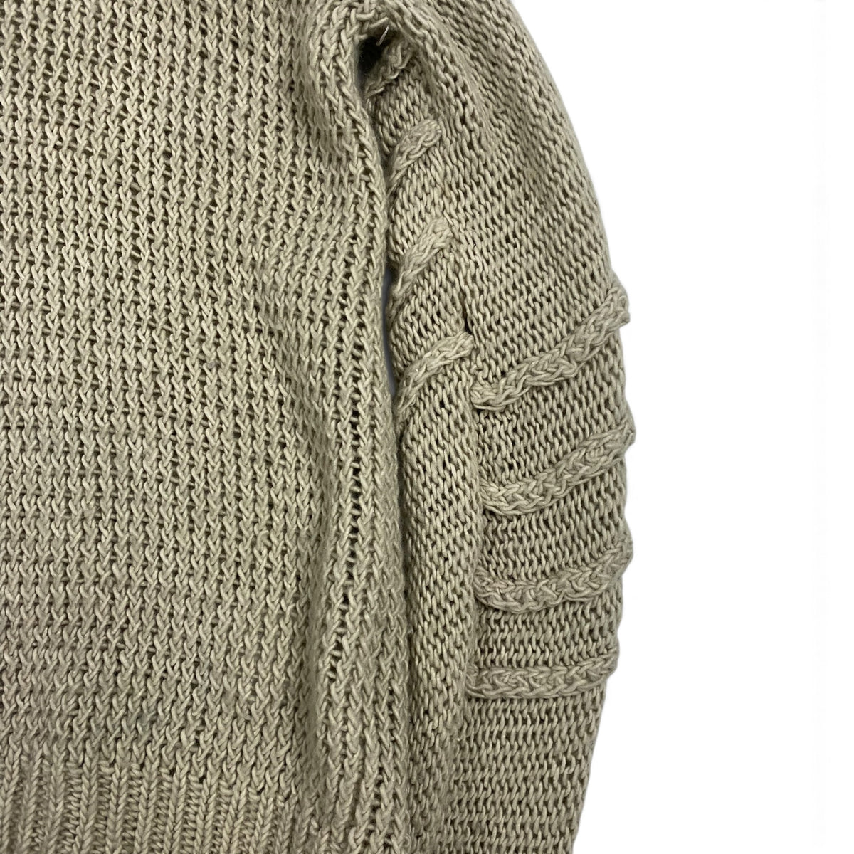 Helmut Lang loose open-knit cowl-neck sweater