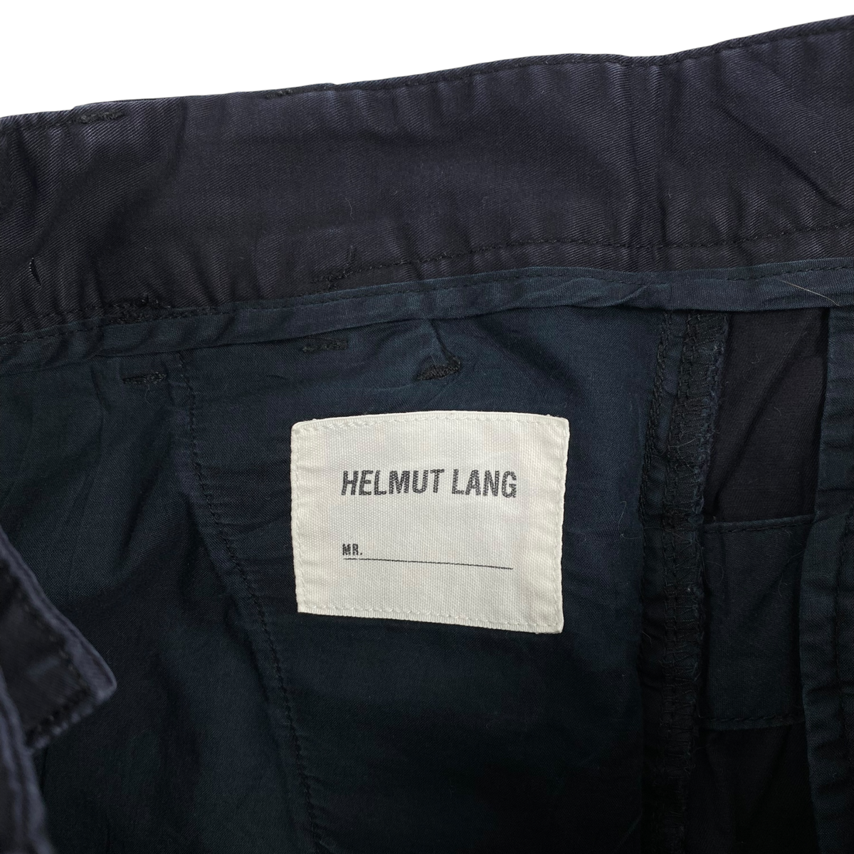Helmut Lang Cargo Zipper Shorts Skinny