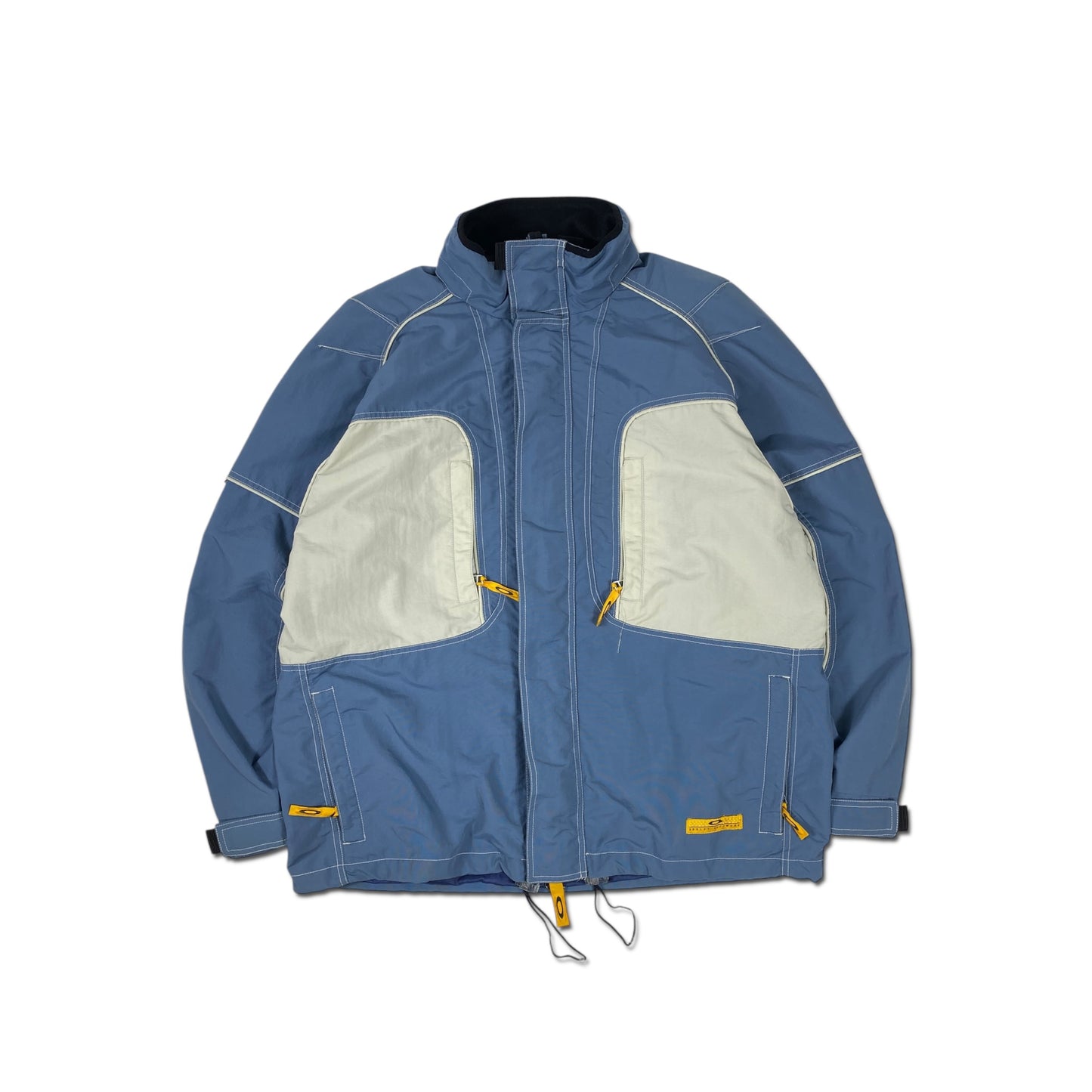 00s Oakley Software Ski Jacket Snow Sports Light Blue