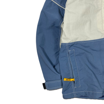 00s Oakley Software Ski Jacket Snow Sports Light Blue