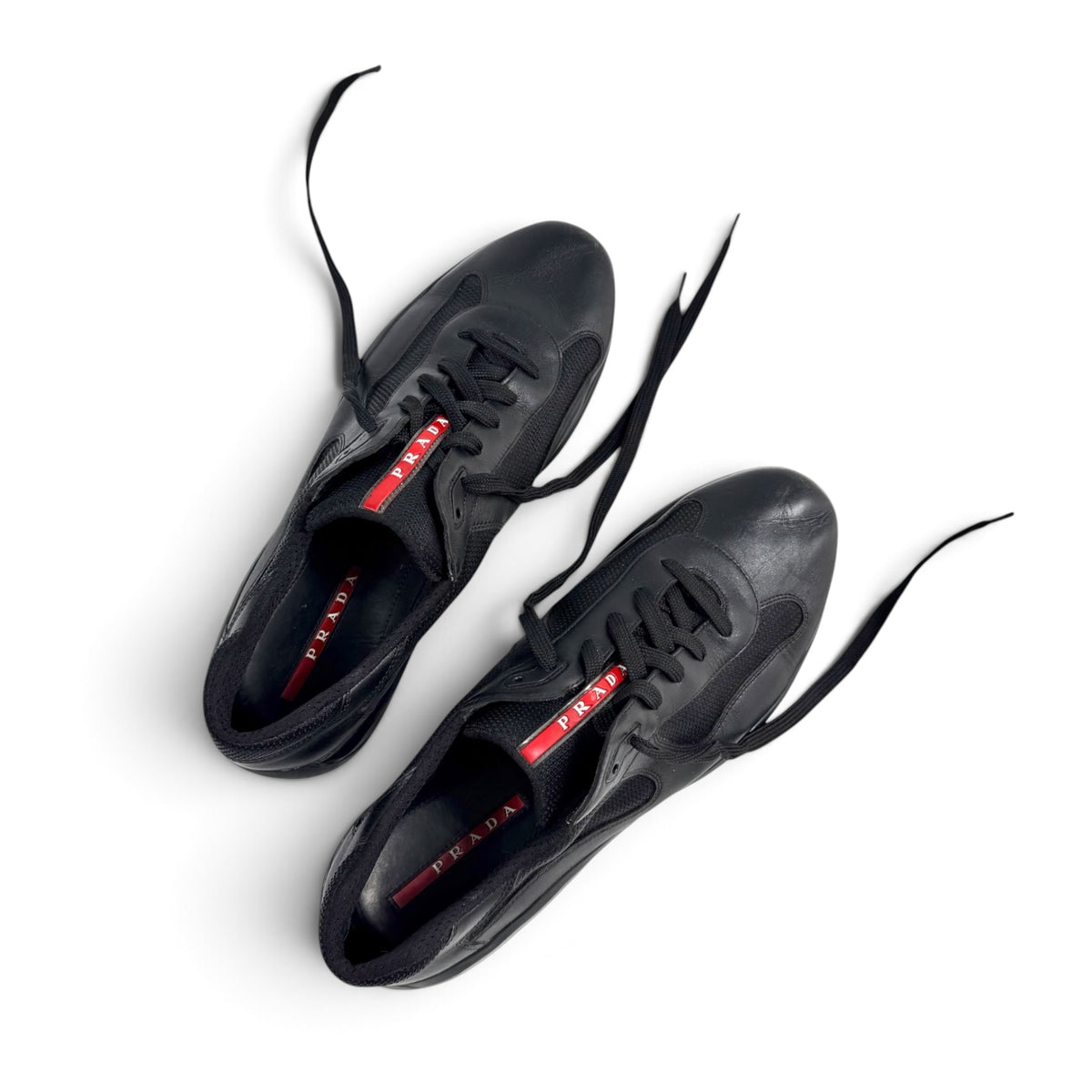 Prada America’s Cup Sneakers in Nappa Leather