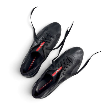 Prada America’s Cup Sneakers in Nappa Leather