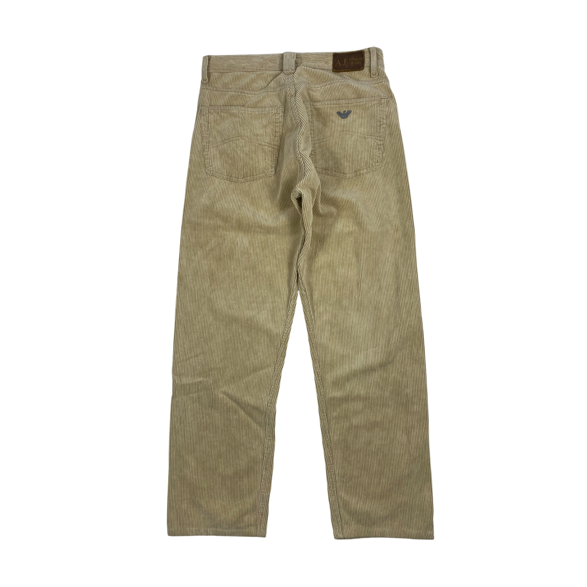 Armani Jeans beige corduroy trousers