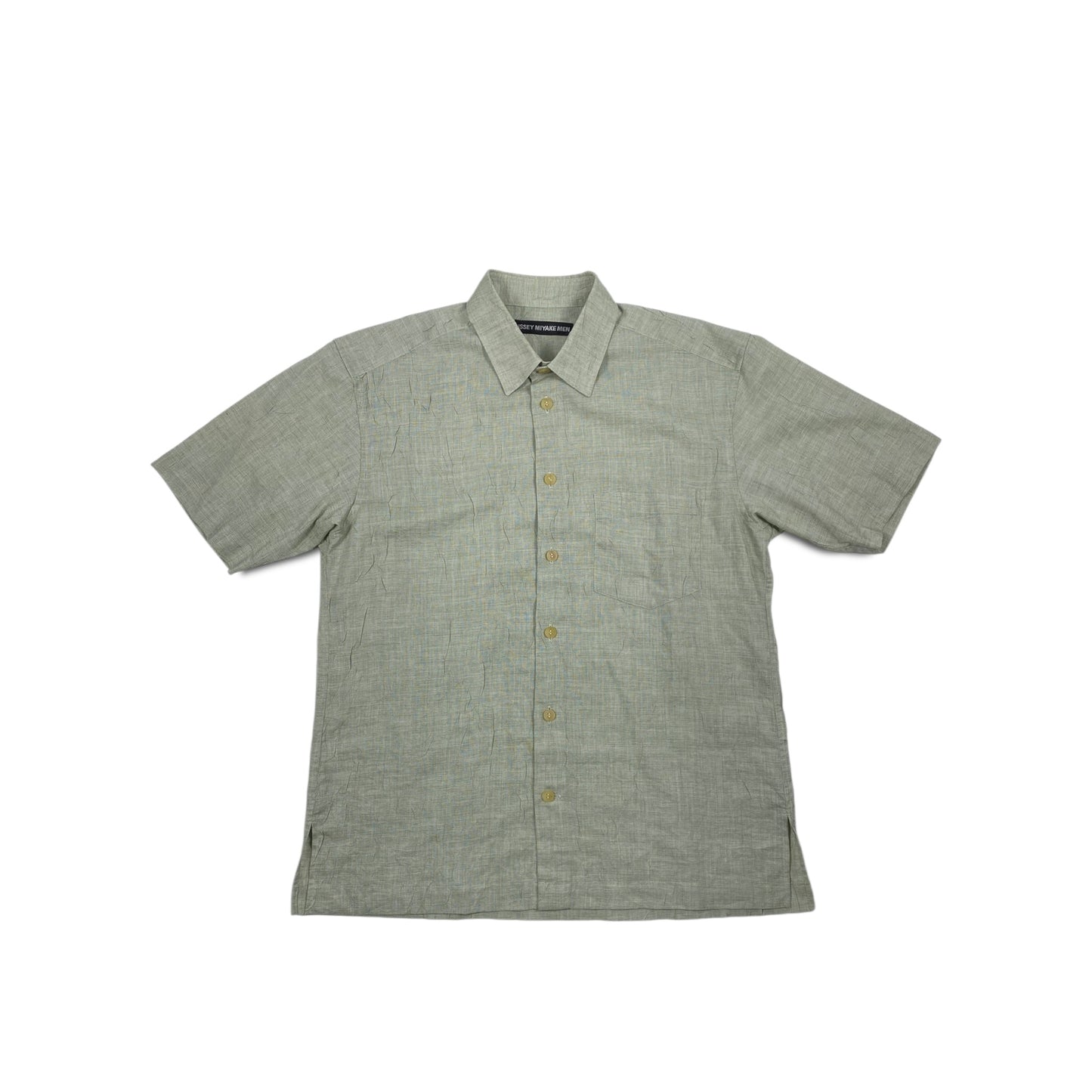 Issey Miyake Crinkle Effect Shirt