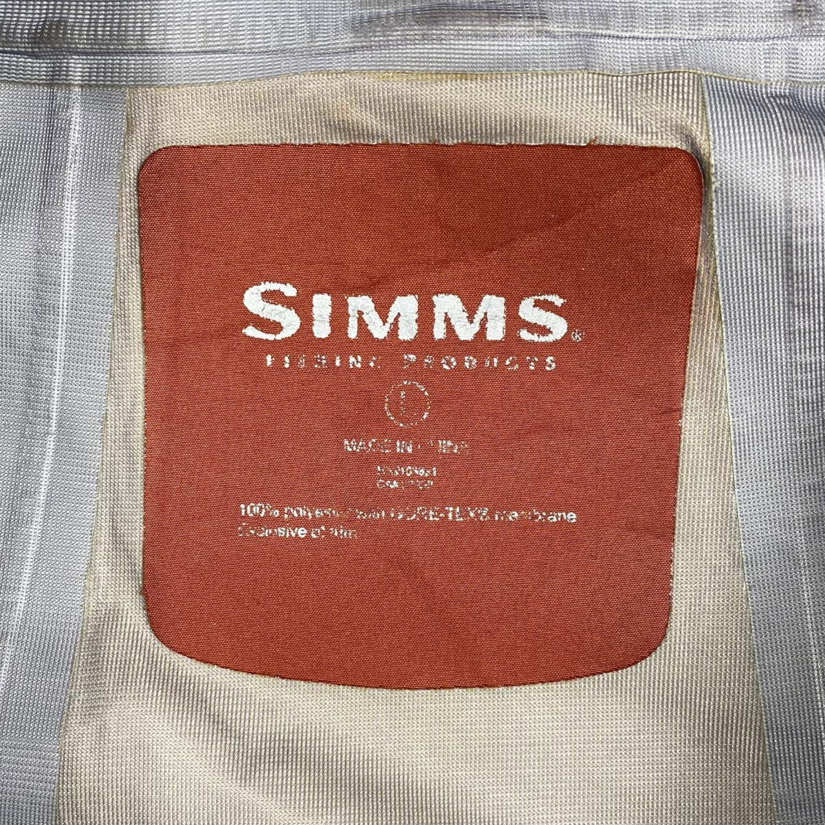 Simms Goretex Fishing Wading Jacket