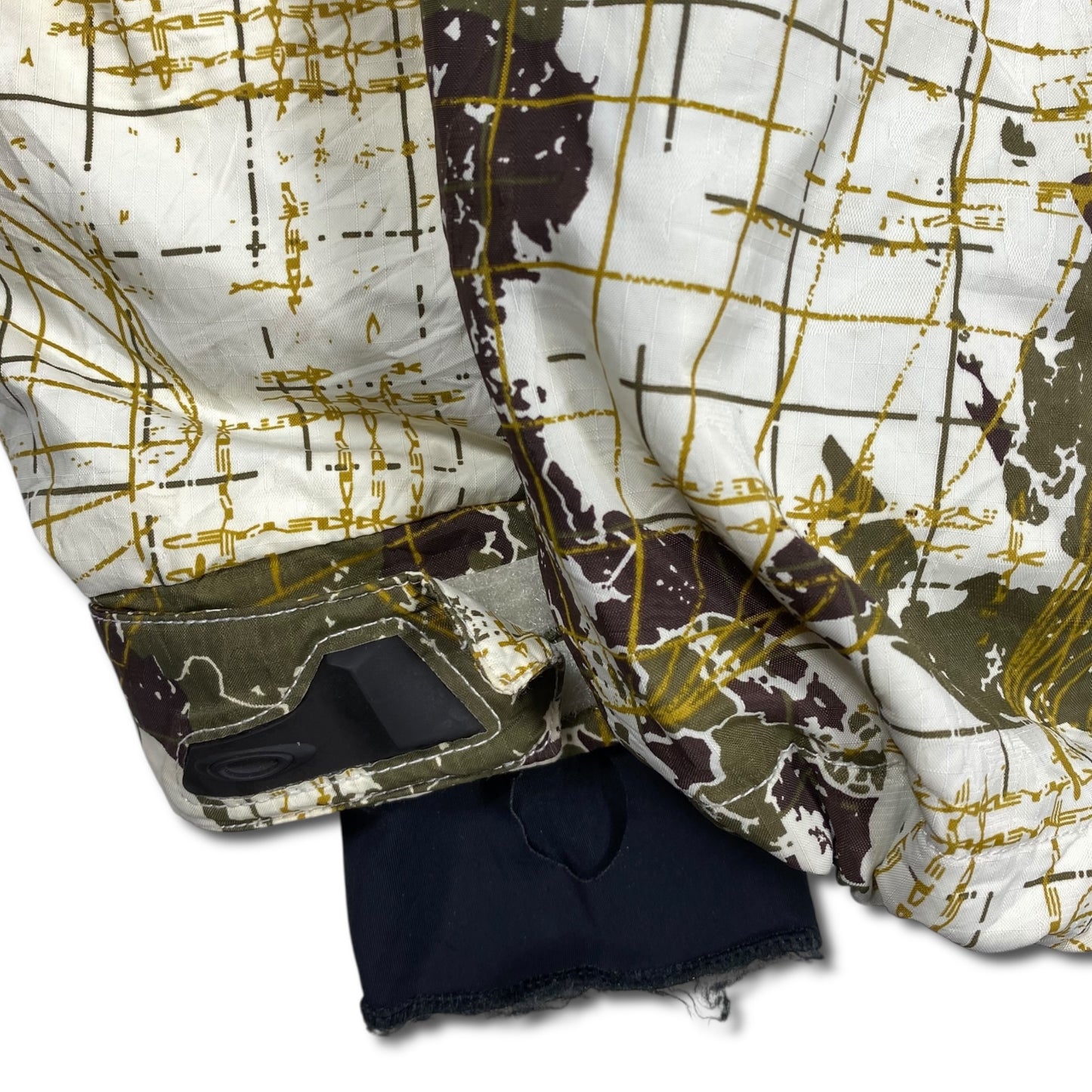 OAKLEY 00s World Map Print attack ski jacket