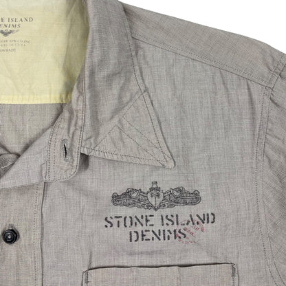 Stone island Botton up T-shirt