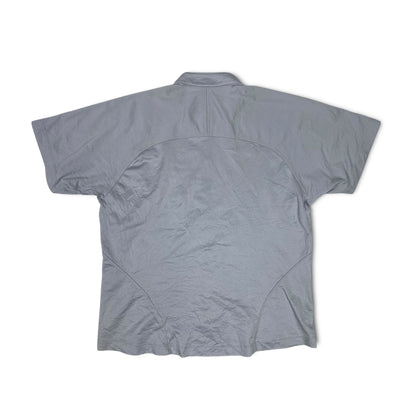 Arcteryx Womens Gray Athletic Short Sleeve Half-Zip Pullover