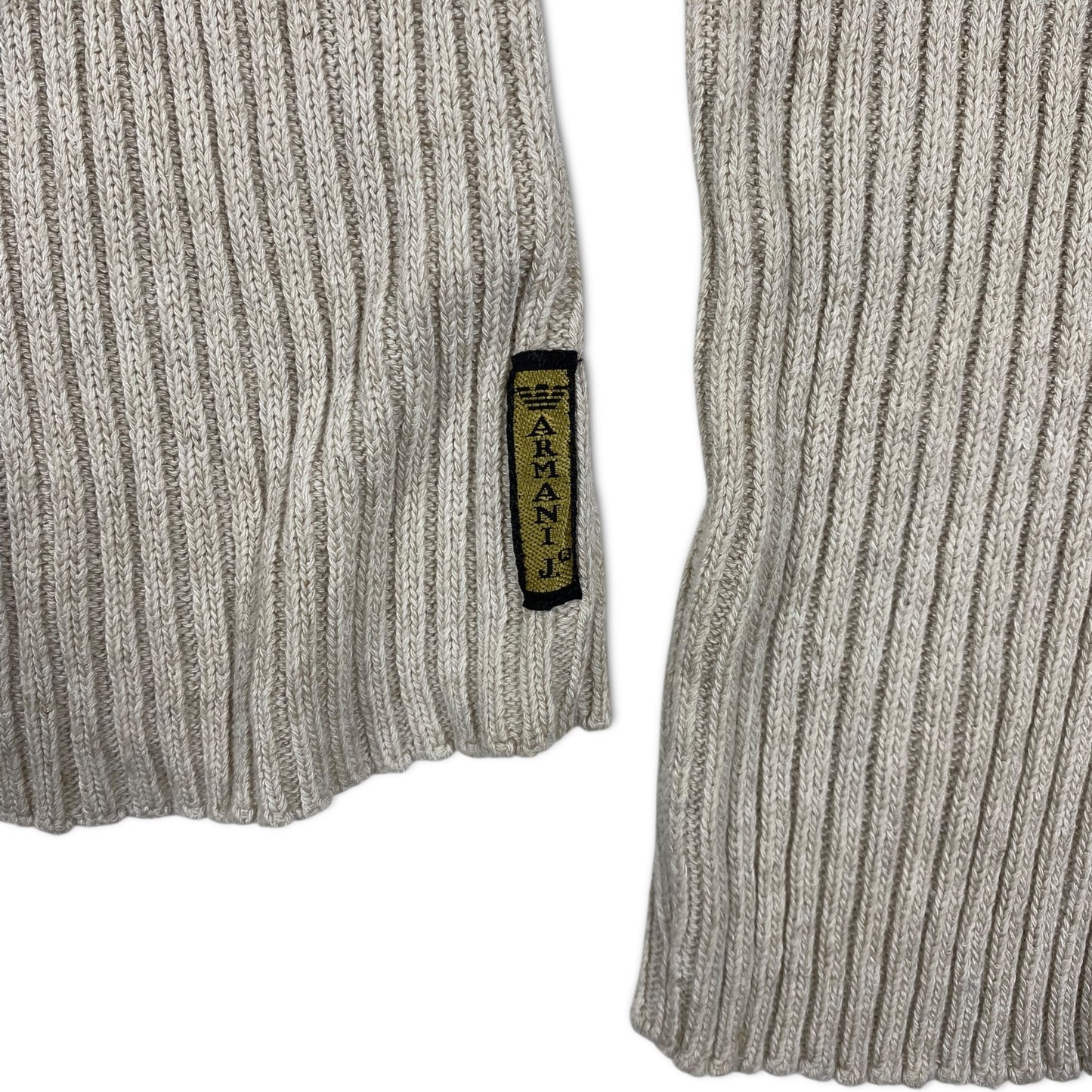 long-sleeved striped cardigan sweater Armani Jeans