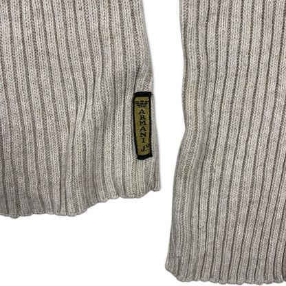 long-sleeved striped cardigan sweater Armani Jeans