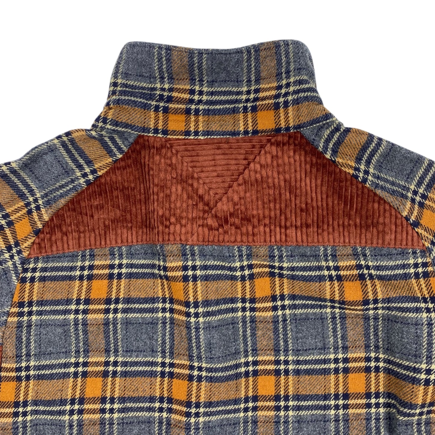 White Mountaineering plaid flannel shirt