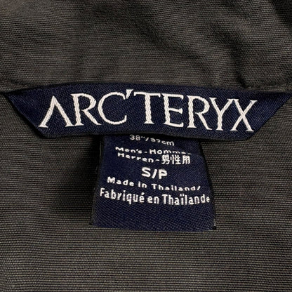 ARCTERYX SAMPLE 2012 ZIP-UP PANELLED CANVAS JACKET
