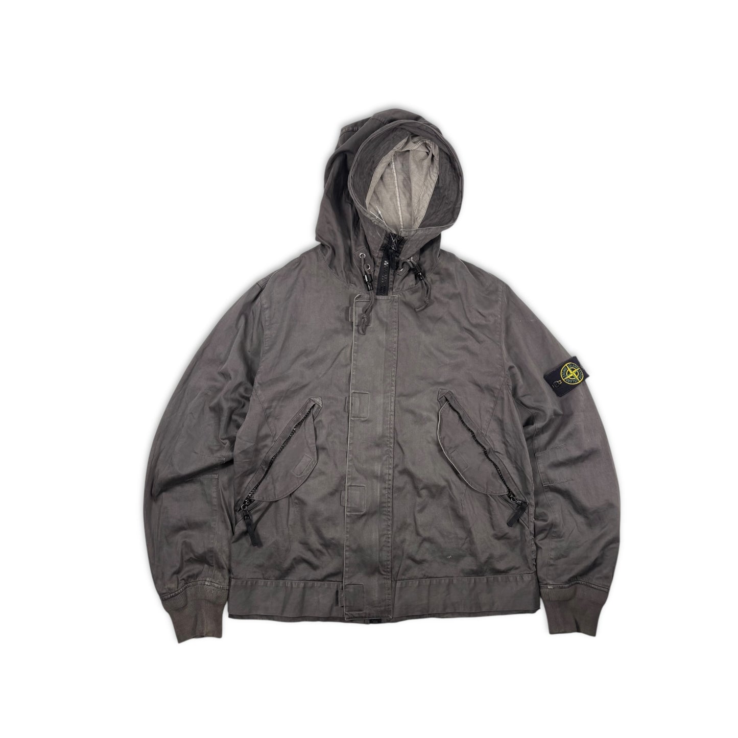 2007s Stone Island Raso Gommato Dutch Rope Liner Jacket