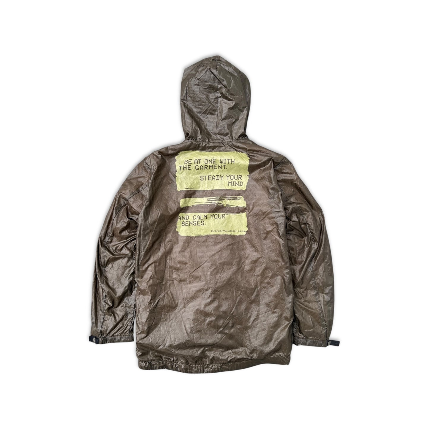 Diesel Hooded Mountain Parka in Khaki