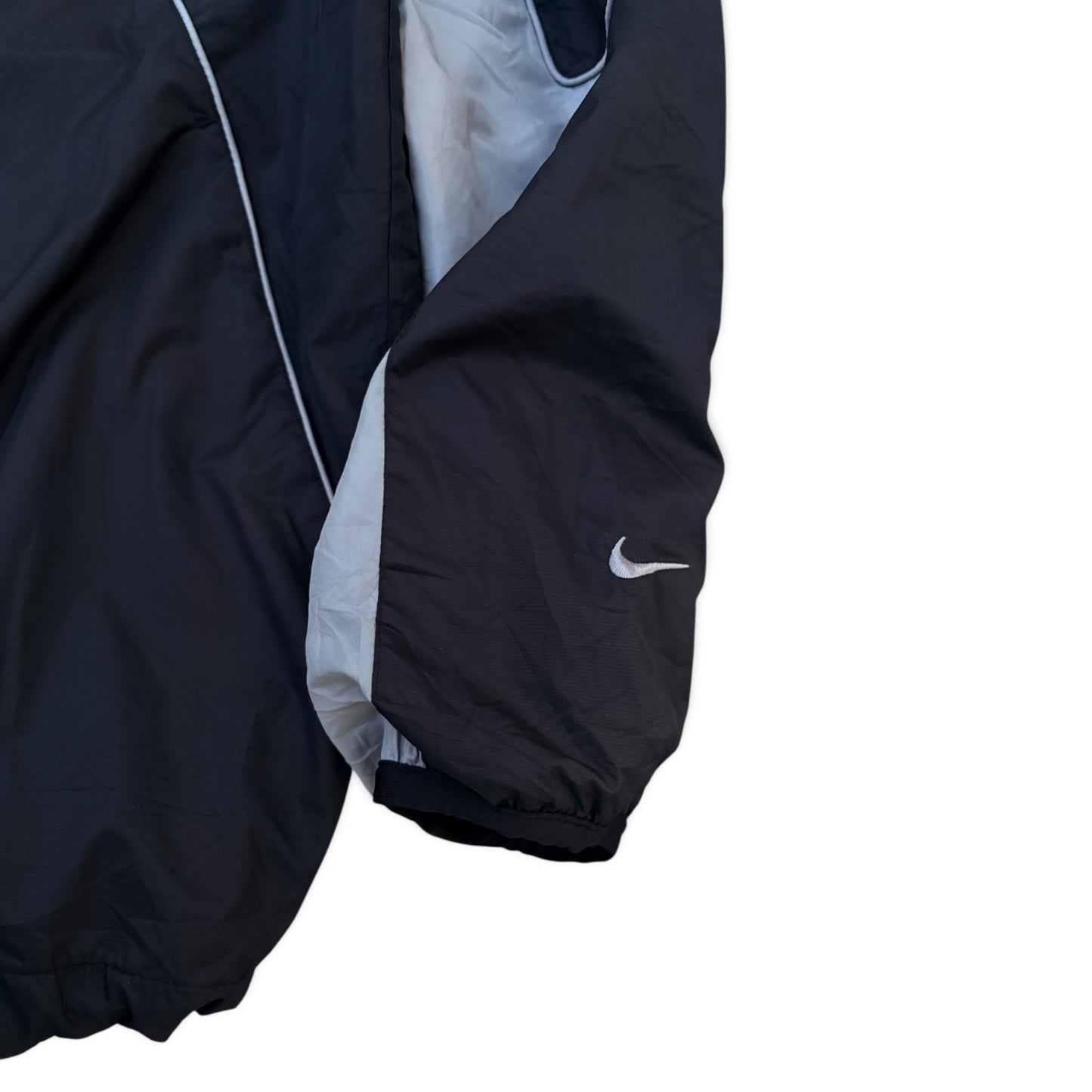 00s Black Nike Shox Logo Center Jacket