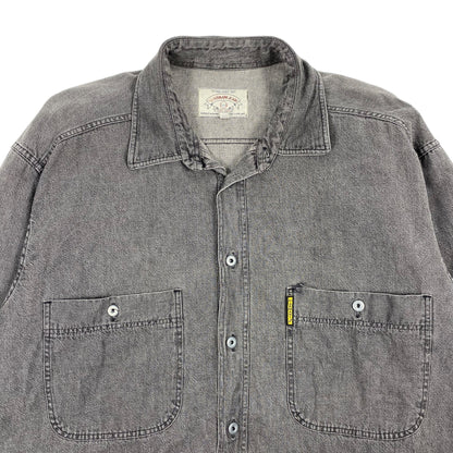 90s Vintage Armani Jeans denim Shirt