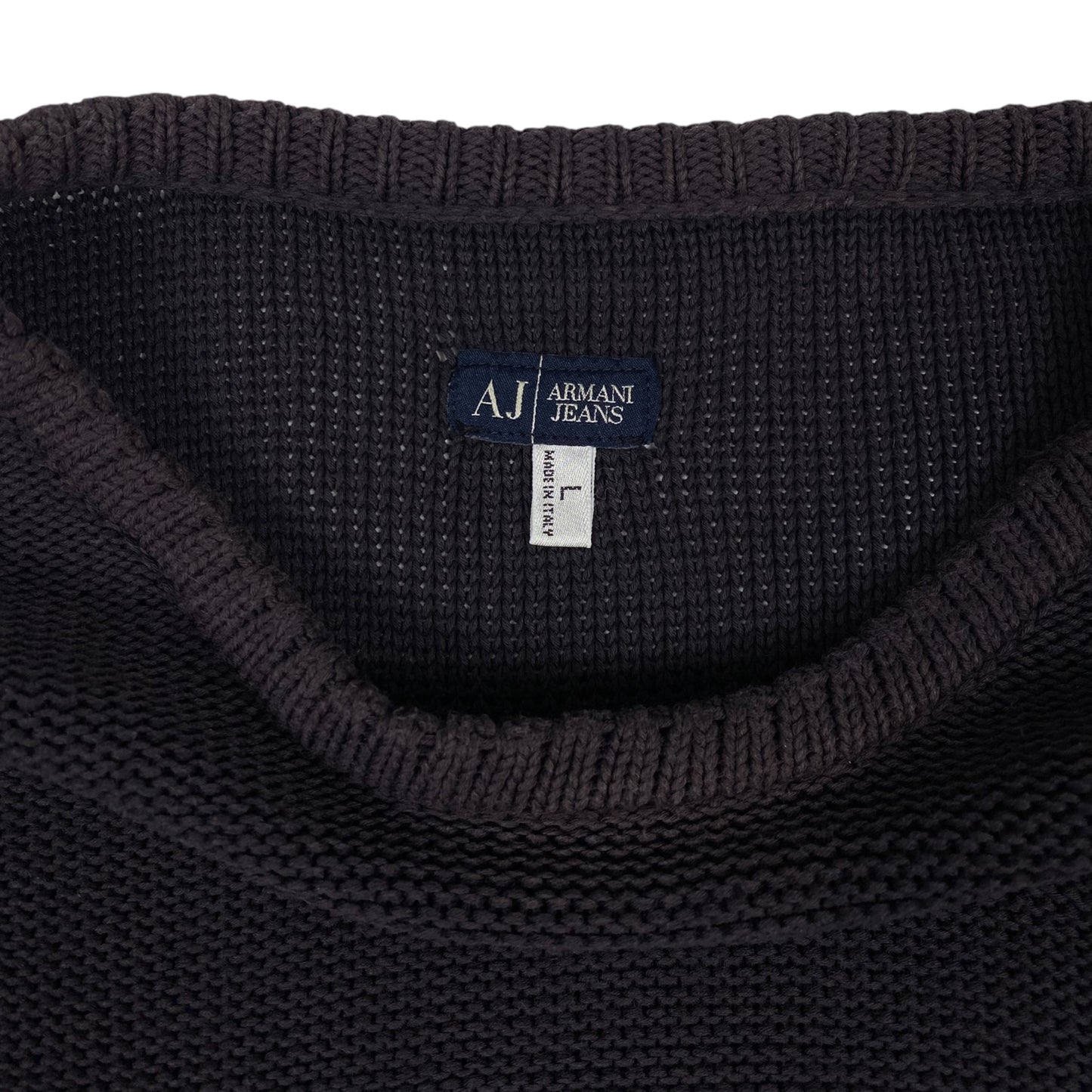 Giorgio Armani Fine Knit Crew Neck Jumper
