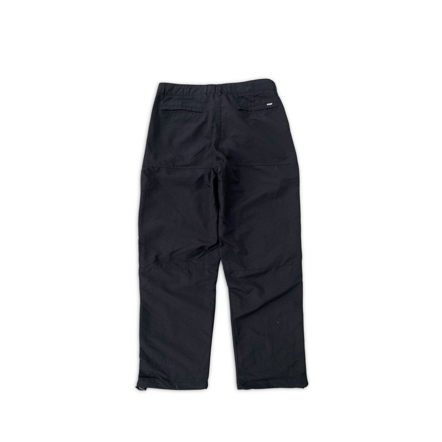 STÜSSY COTTON TROUSERS - BLACK