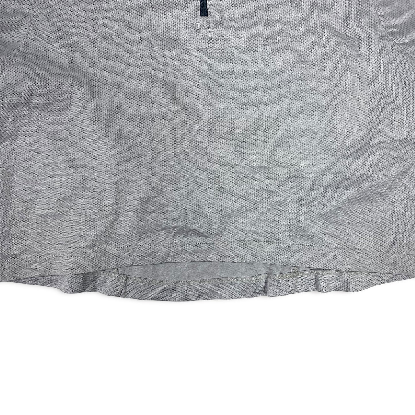 Arcteryx Womens Gray Athletic Short Sleeve Half-Zip Pullover