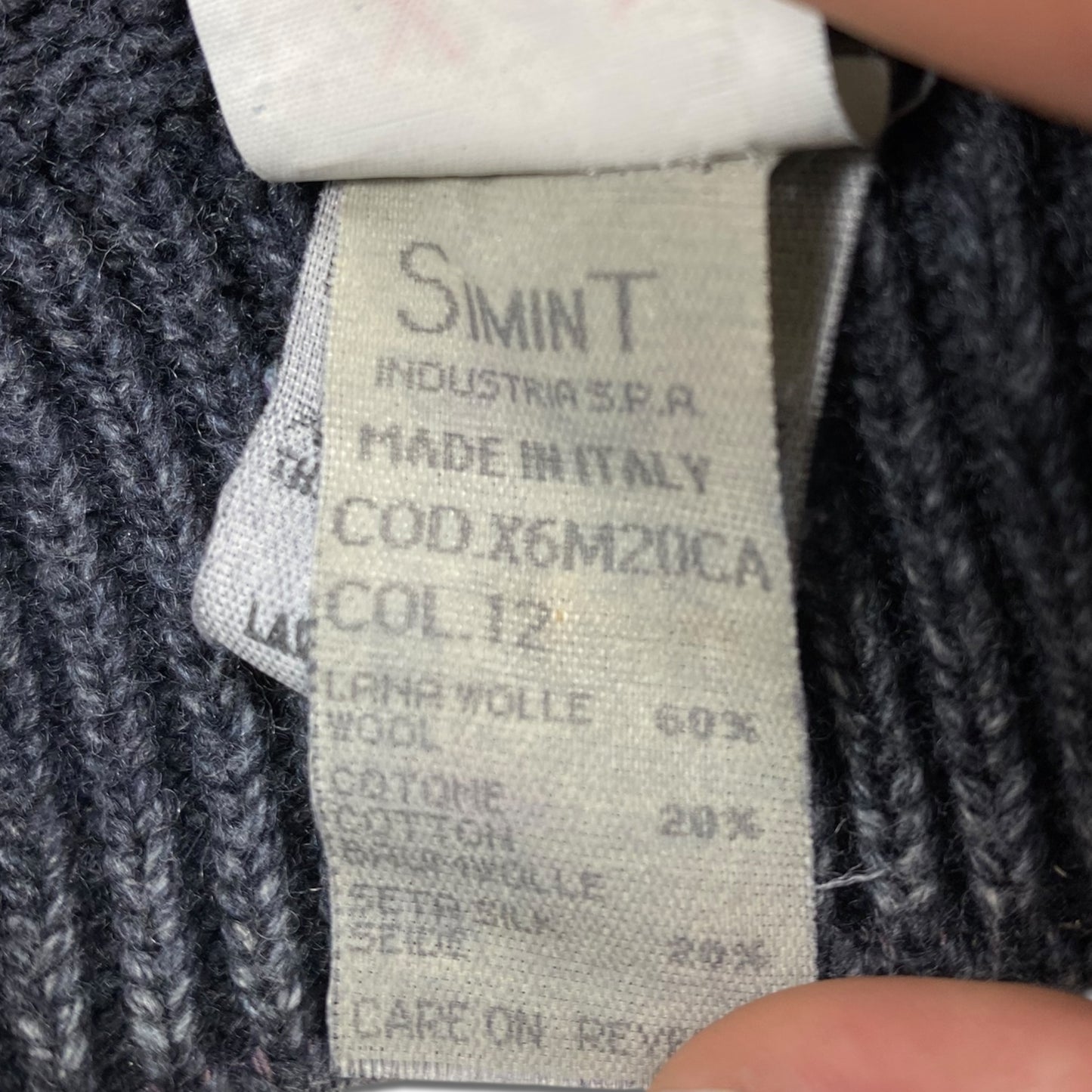 Vintage Armani Jeans
Men's Black Wool Sweater